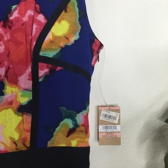 NWT Rachel Roy Multicolor Sheath Dress - Picture 4 of 8